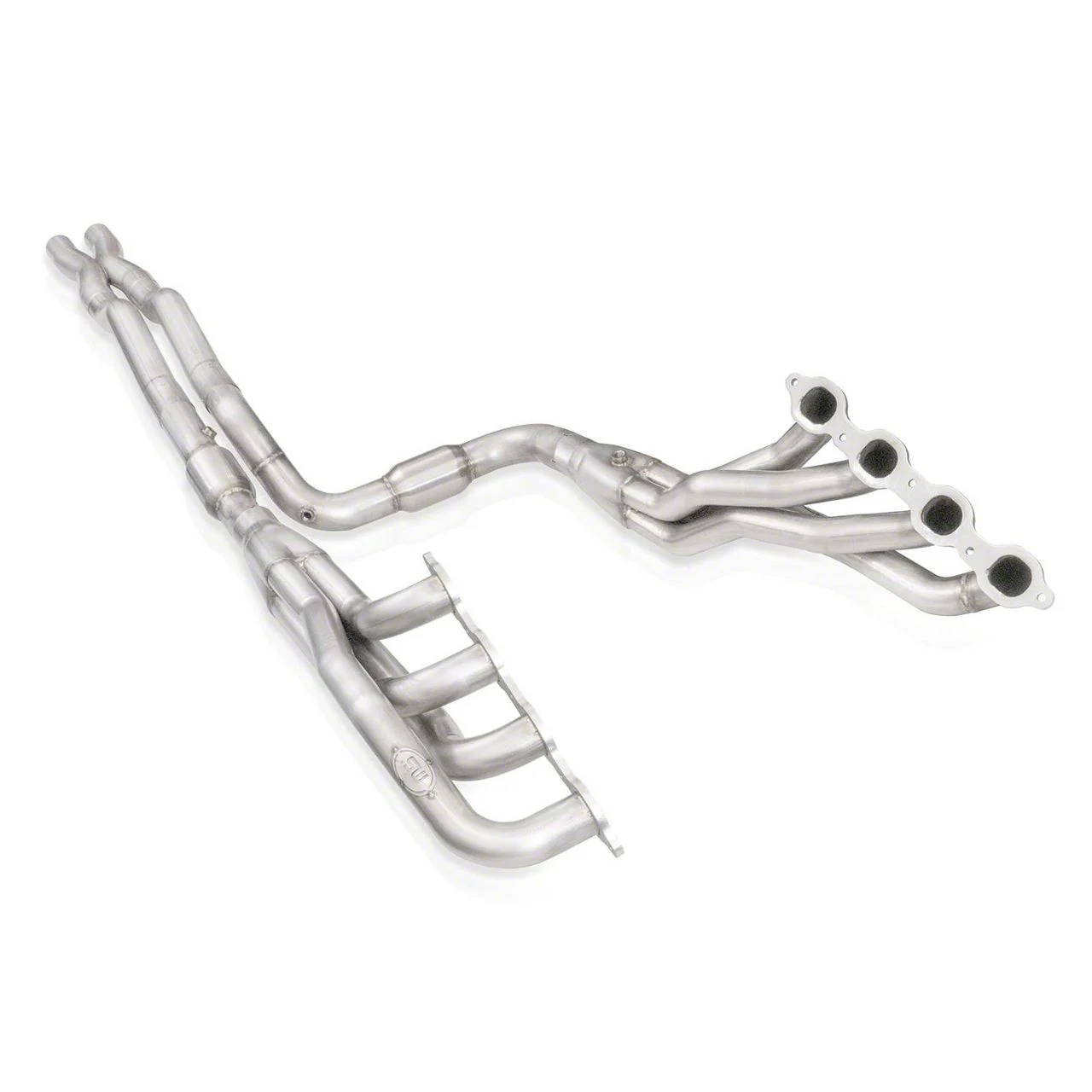 Stainless Works 2-Inch Catted Long Tube Headers; Performance Connect (20-26 6.6L Gas Sierra 2500 HD)