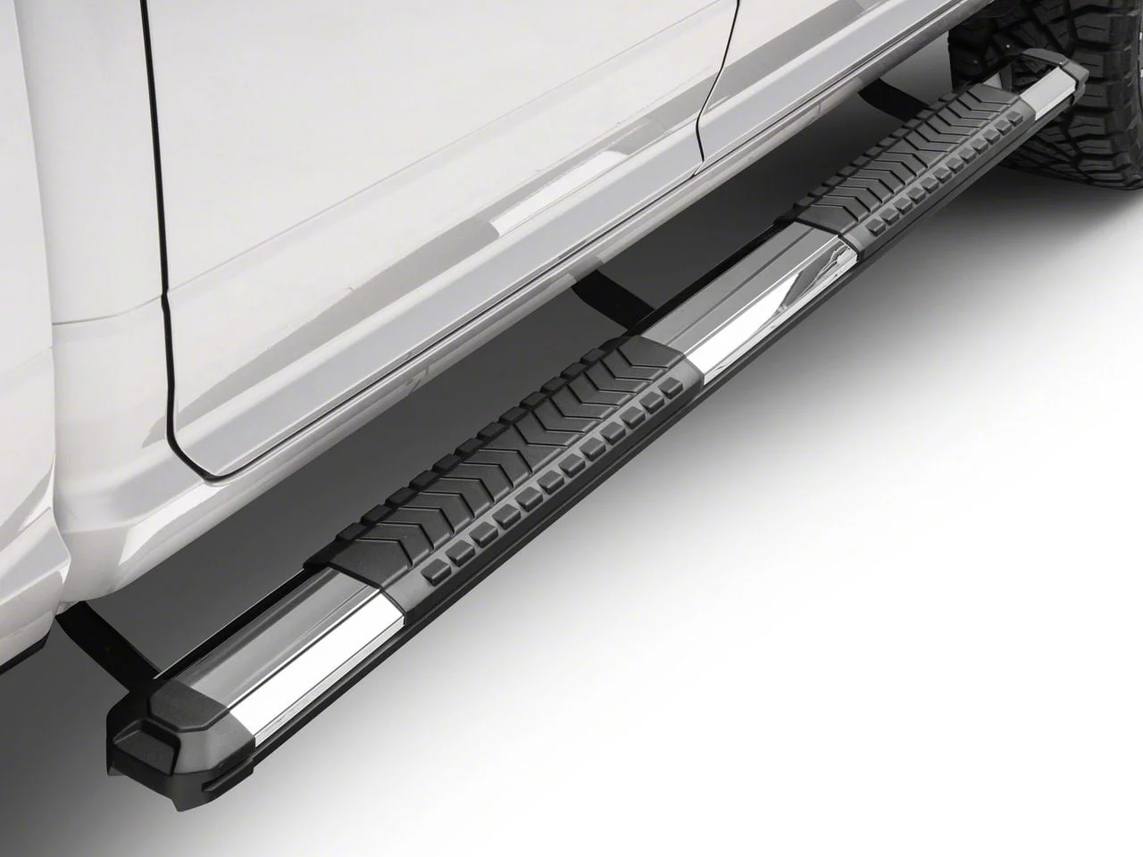 STX400 Running Boards; Stainless Steel (09-18 RAM 1500 Quad Cab, Crew Cab)