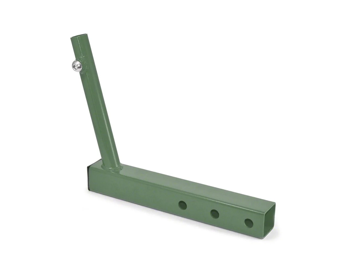 Steinjager Hitch Mounted Single Flag Holder; Locas Green (Universal; Some Adaptation May Be Required)