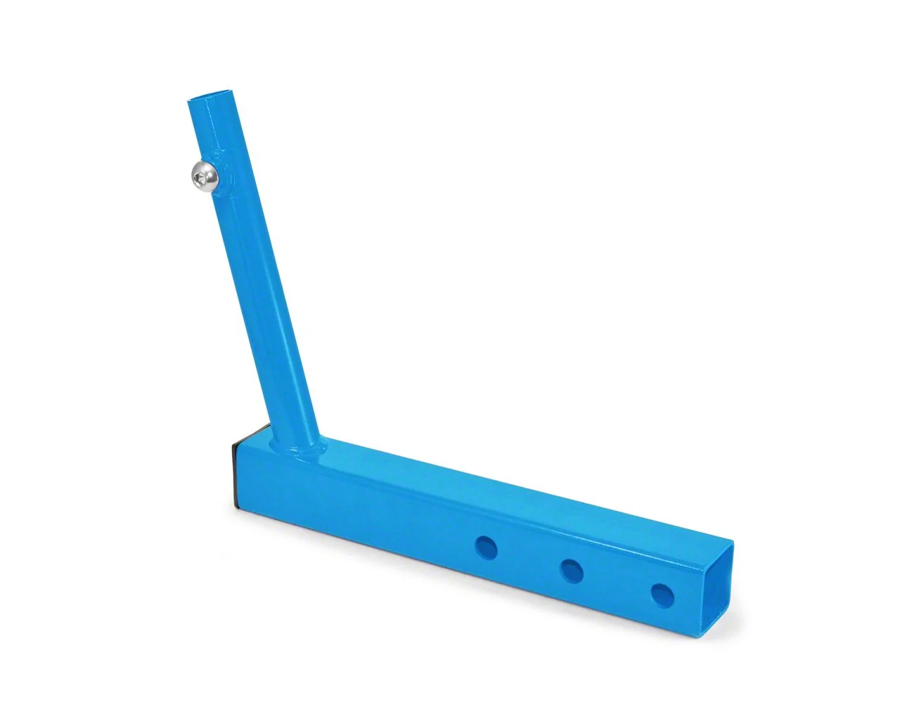 Steinjager Hitch Mounted Single Flag Holder; Playboy Blue (Universal; Some Adaptation May Be Required)