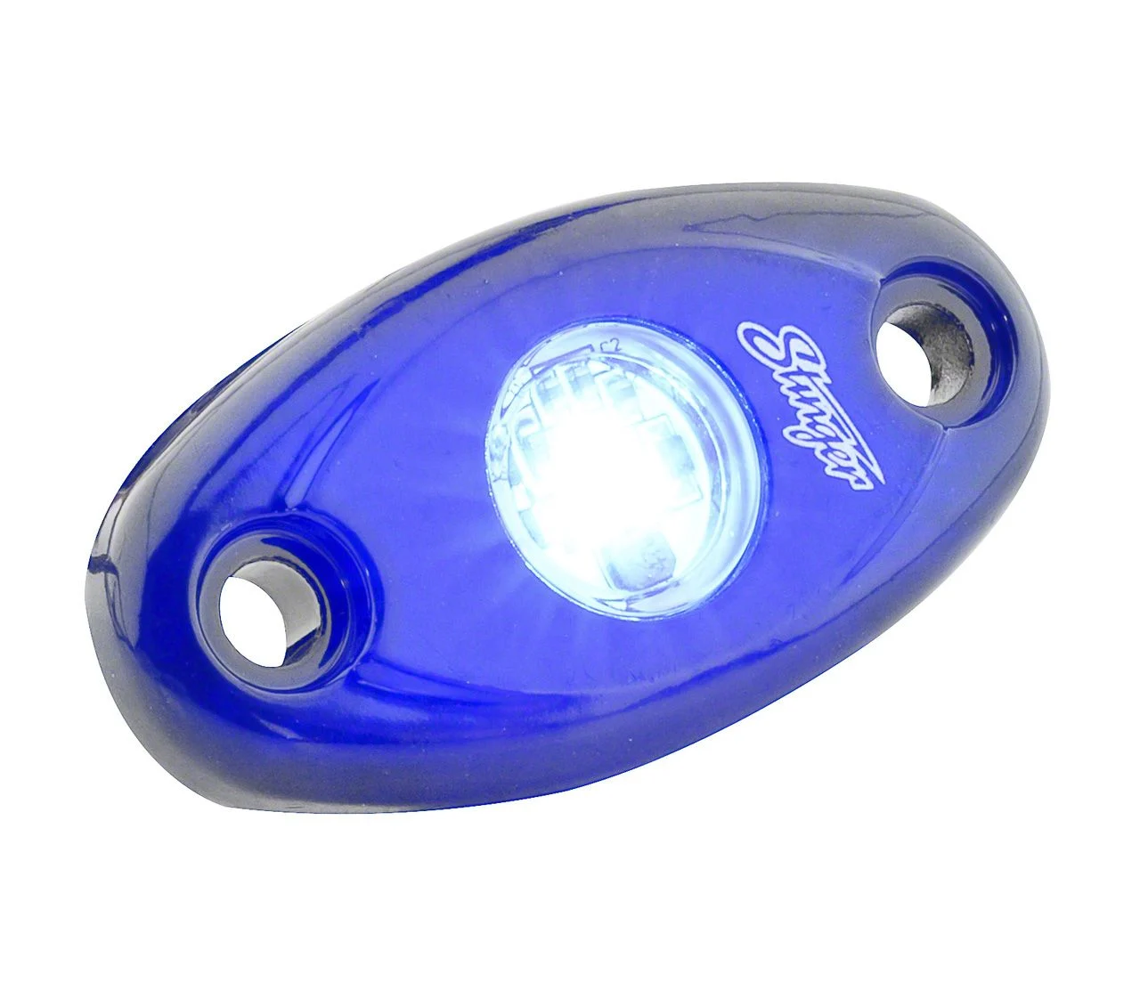 Stinger Off-Road LED Rock Lights; Bright Blue (Universal; Some Adaptation May Be Required)