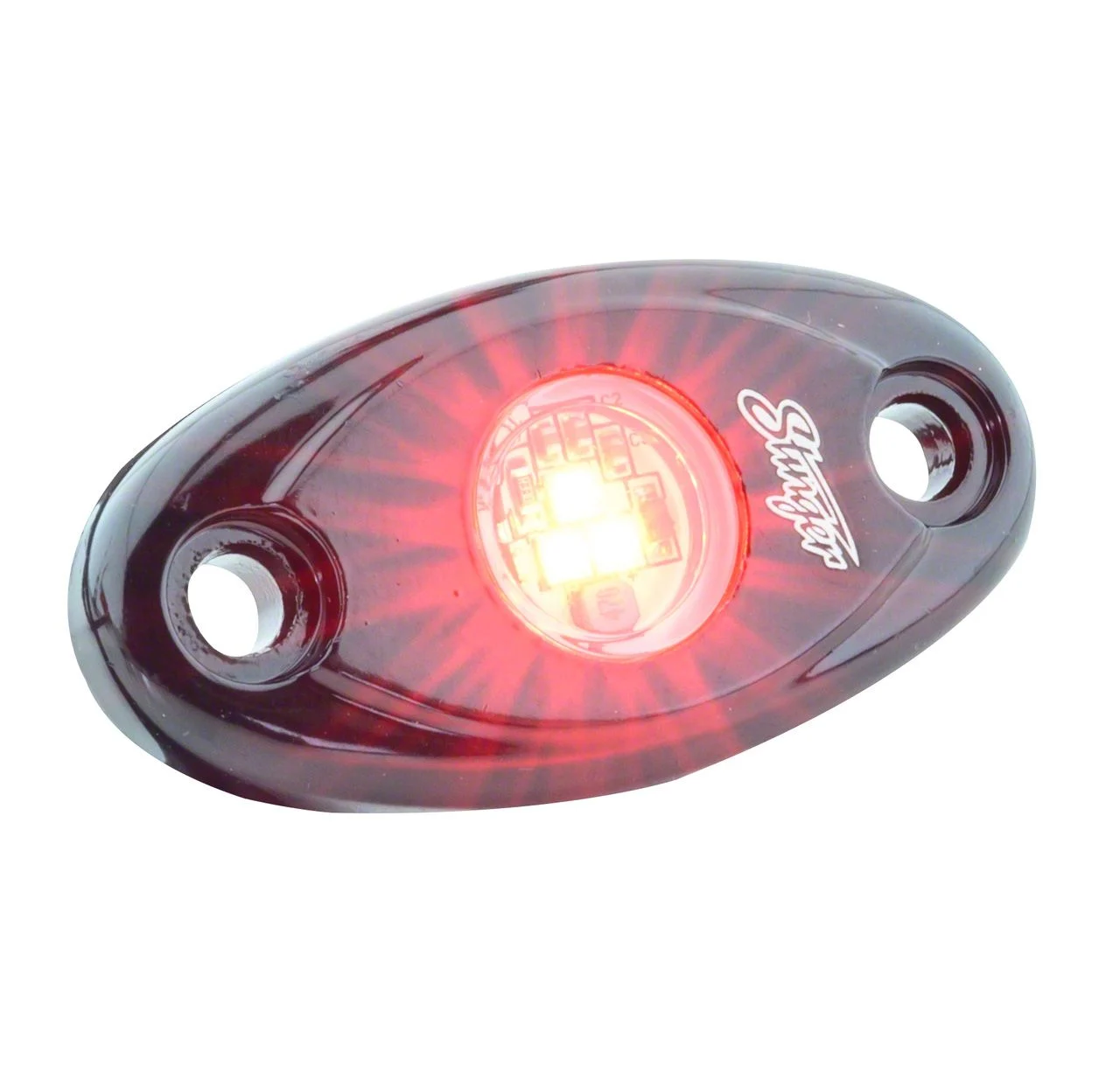 Stinger Off-Road LED Rock Lights; Vivid Red (Universal; Some Adaptation May Be Required)