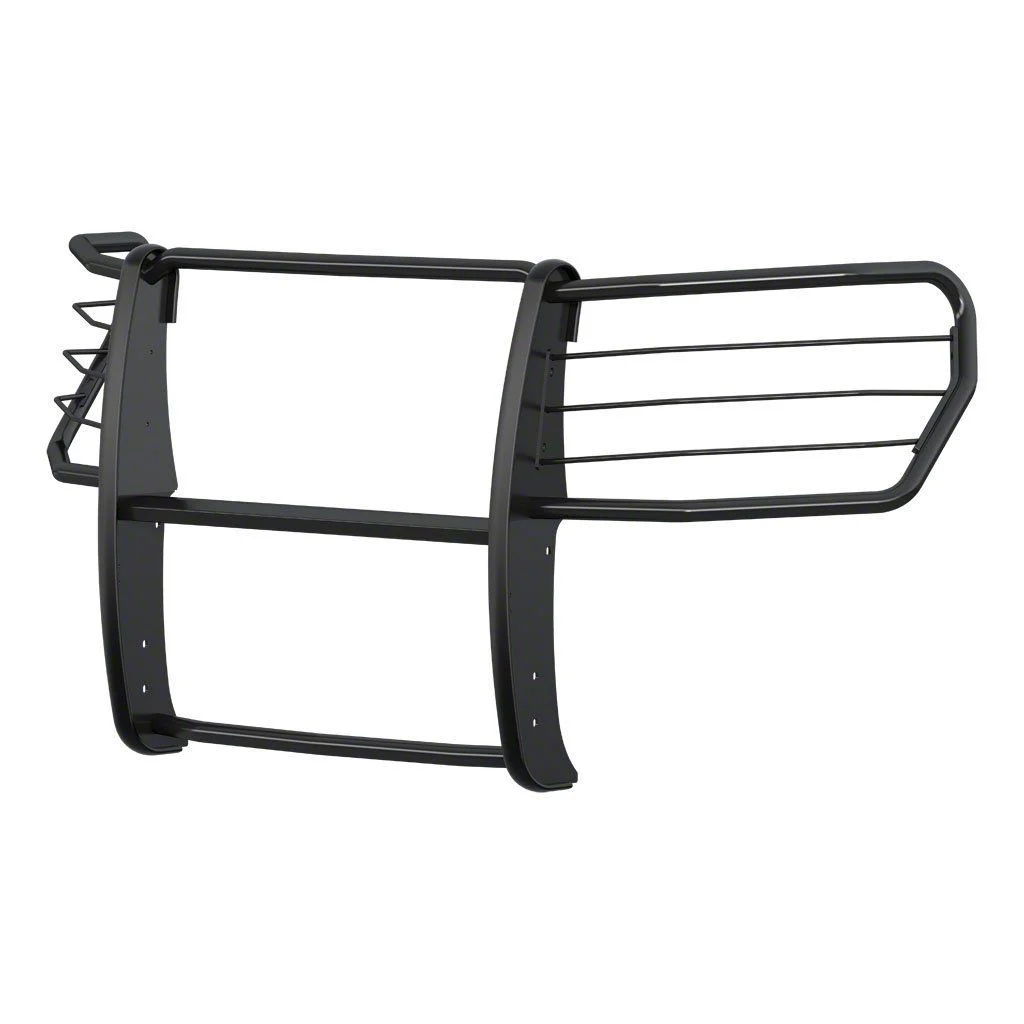 Grille Guard; Black (19-21 Silverado 1500, Excluding Diesel; 2022 Silverado 1500 LTD, Excluding Diesel)
