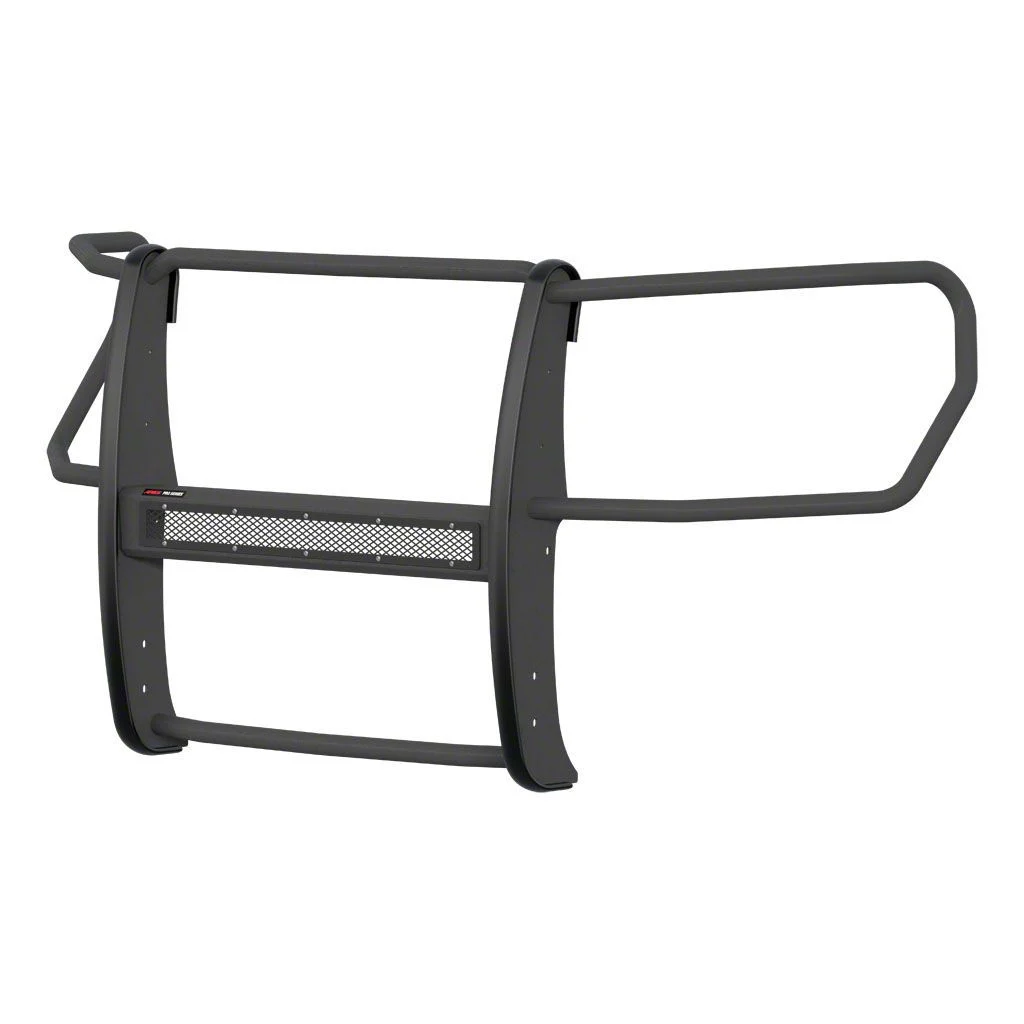 Pro Series Grille Guard; Black (19-21 Silverado 1500, Excluding Diesel; 2022 Silverado 1500 LTD, Excluding Diesel)