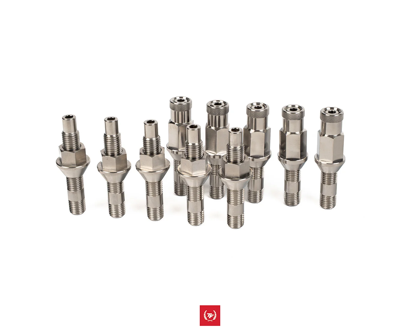 Kinematic Designs Titanium Wheel Stud Conversion with Lug Nuts - 12x1.50