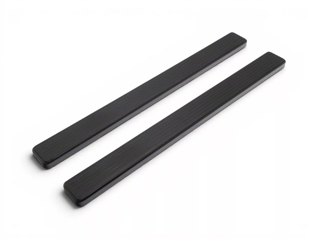 5-Inch iStep Running Boards; Black (11-16 F-250 Super Duty Regular Cab)
