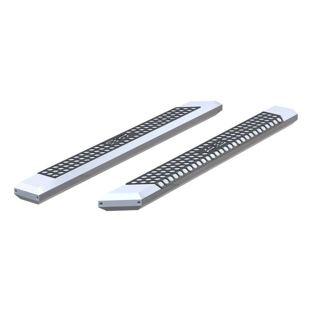 AdvantEDGE 5.50-Inch Side Step Bars without Mounting Brackets; Chrome (17-26 F-250 Super Duty SuperCrew)