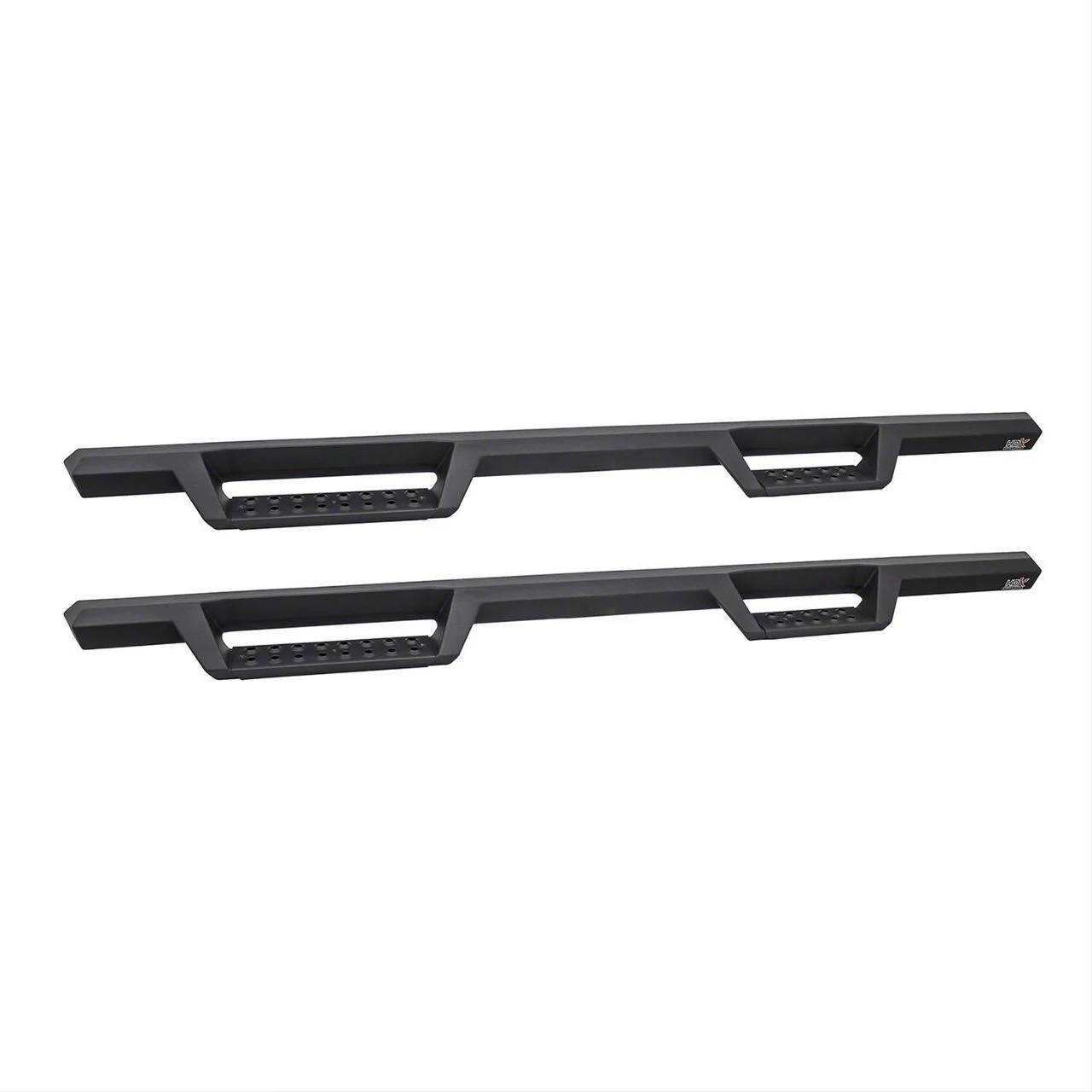 Westin HDX Drop Nerf Side Step Bars; Textured Black (11-16 F-250 Super Duty SuperCrew)
