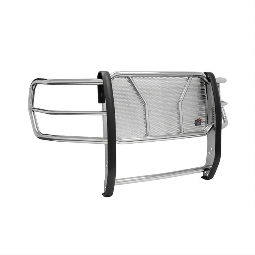 Westin HDX Grille Guard; Stainless Steel (17-22 F-250 Super Duty w/o Forward Facing Camera)