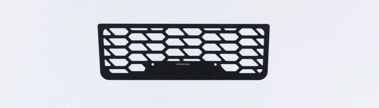Putco Hex Shield Lower Bumper Grille Insert; Black (17-19 F-250 Super Duty)