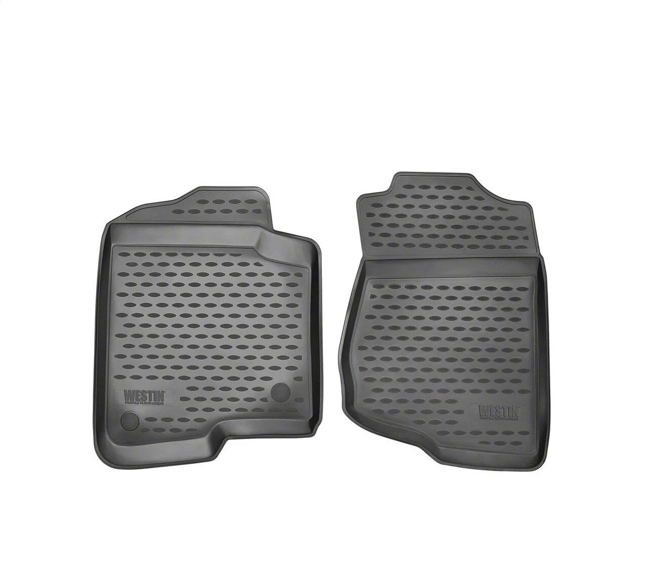 Westin Profile Front Floor Liners; Black (11-16 F-250 Super Duty SuperCab, SuperCrew)