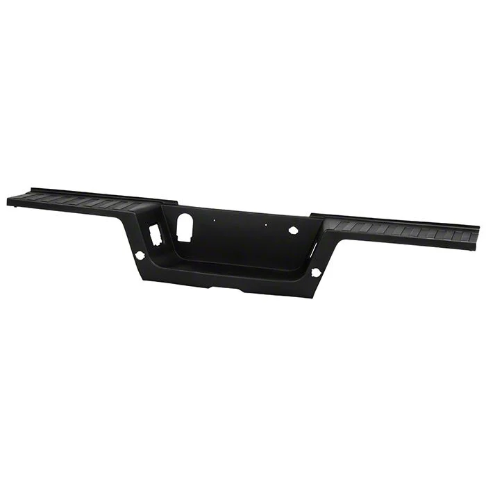 Rear Bumper Step Pad; Pre-Drilled for Backup Sensors (17-18 F-250 Super Duty)