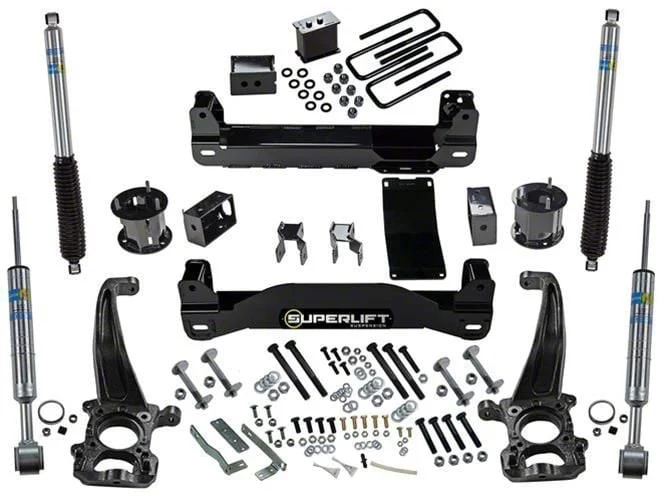 SuperLift 4.50-Inch Suspension Lift Kit with Bilstein Shocks (04-08 4WD F-150 SuperCab, SuperCrew)
