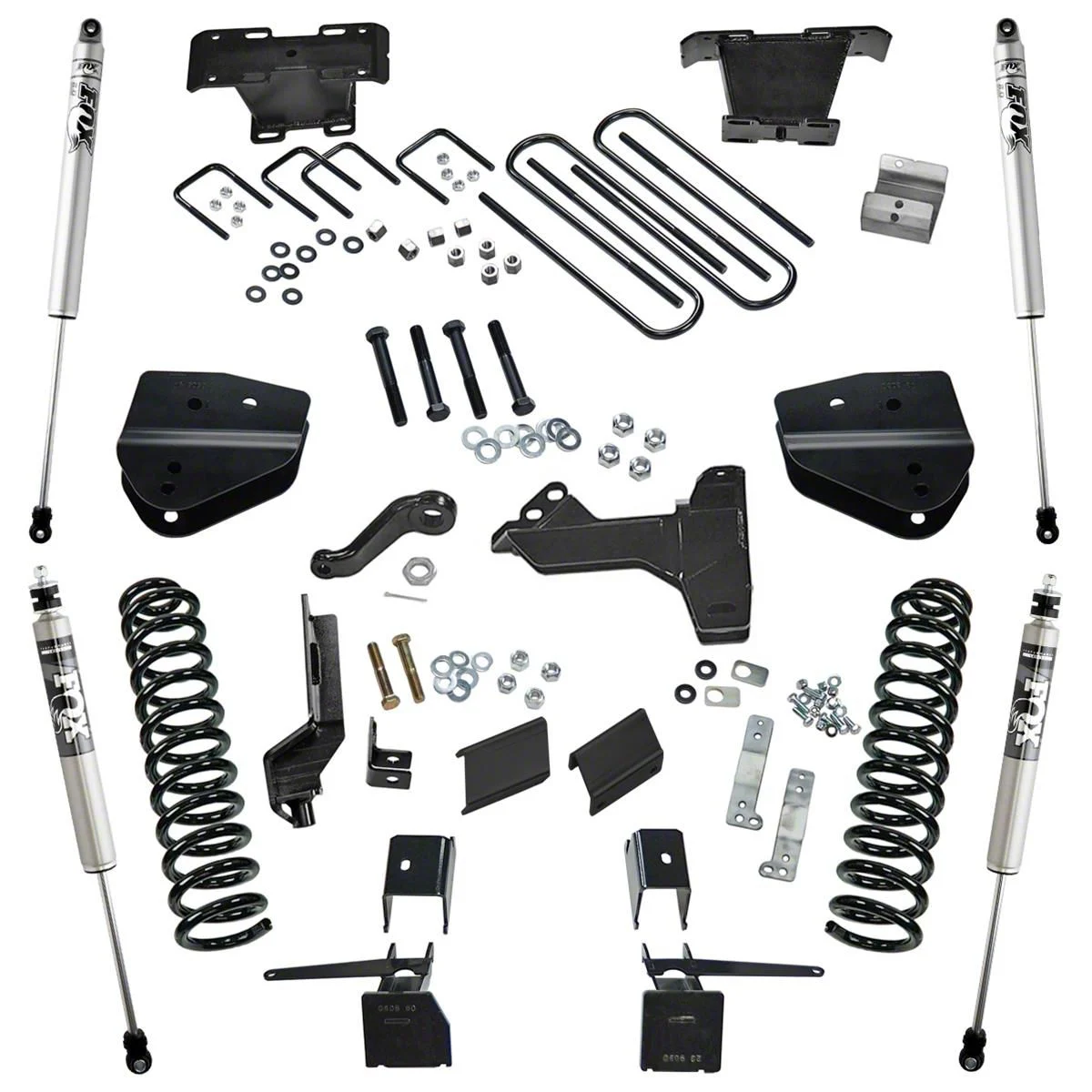 SuperLift 6-Inch Suspension Lift Kit with FOX Shocks (17-22 4WD 6.7L Powerstroke F-350 Super Duty)