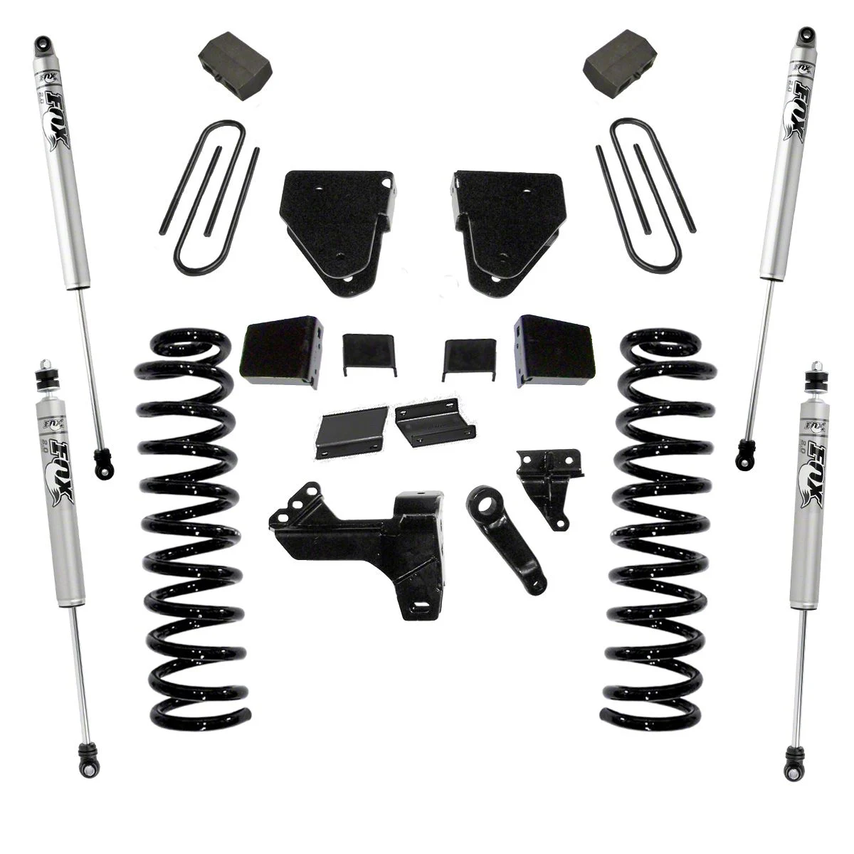 SuperLift 6-Inch Suspension Lift Kit with Fox Shocks (11-16 4WD 6.7L Powerstroke F-350 Super Duty)