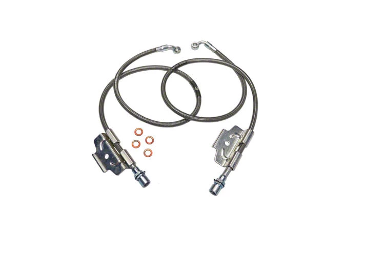 SuperLift Bullet Proof Front Brake Hose for 4 to 6-Inch Lift (03-13 RAM 2500)