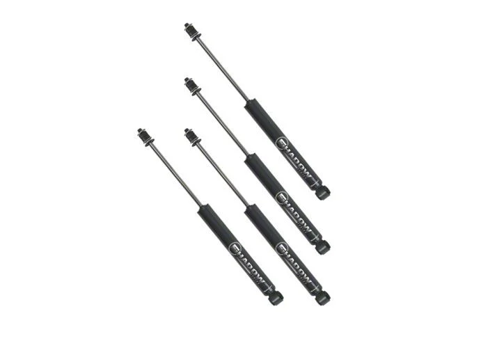 SuperLift Shadow Series Front and Rear Shocks for 4-Inch Lift (14-18 4WD RAM 2500)