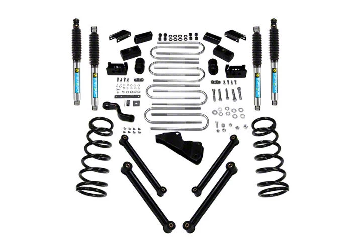 SuperLift 6-Inch Suspension Lift Kit with Bilstein Shocks (03-05 4WD 5.9L RAM 3500)