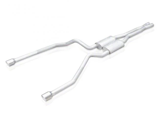 Stainless Works S-Tube Turbo Dual Exhaust System; Performance Connect; Rear Exit (09-18 5.7L RAM 1500)