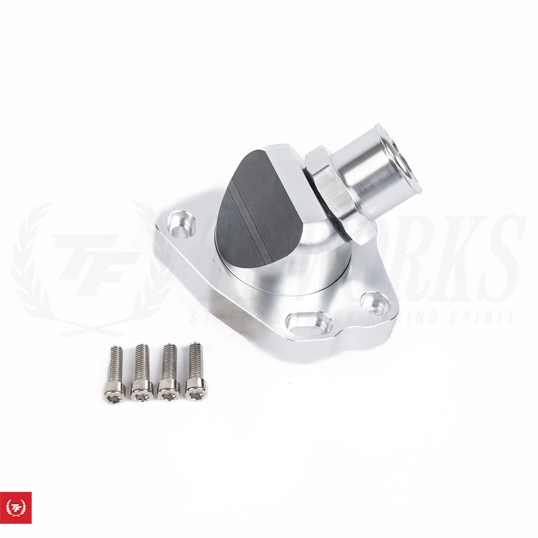 K24 / K20 Swivel Neck Coolant Thermostat Housing V2 - Ports Deleted