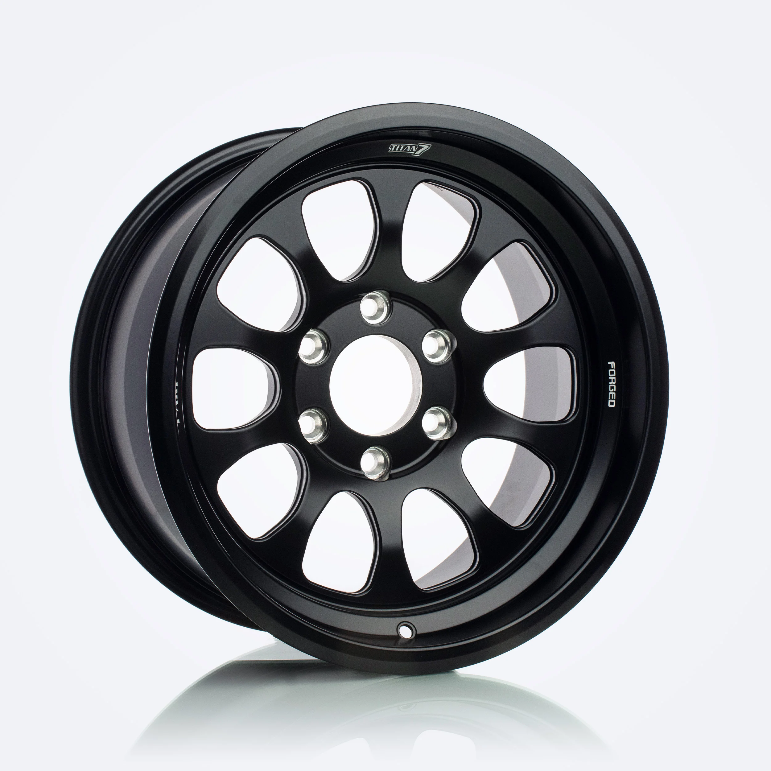Titan 7 T-AK1e 17x8.5 -8 6x139.7 106.3 Machine Black -TAK1e17850086139106MB-LEXUS