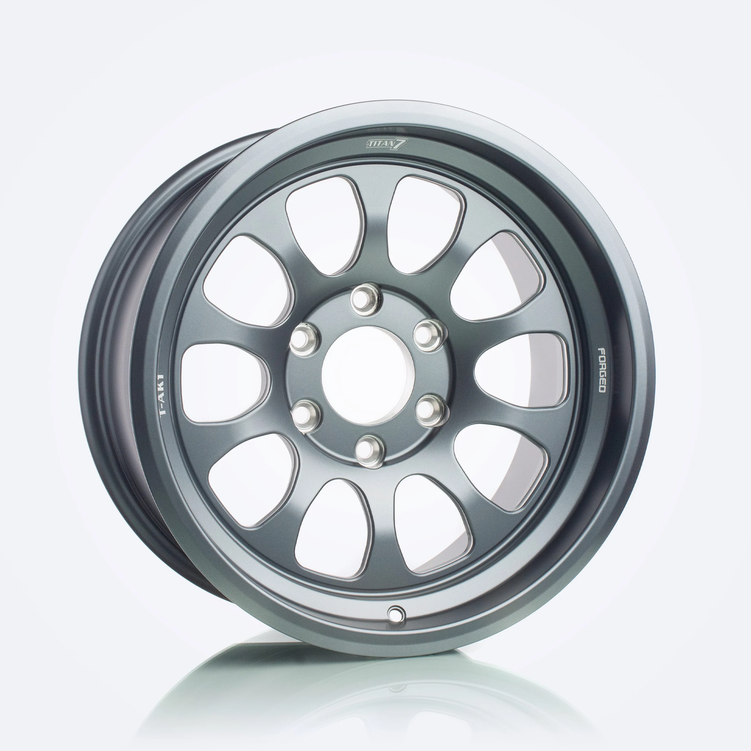 Titan 7 T-AK1 17x7.5 +42 6x130 84.1 1700KG Satin Titanium -TAK11775042613084ST