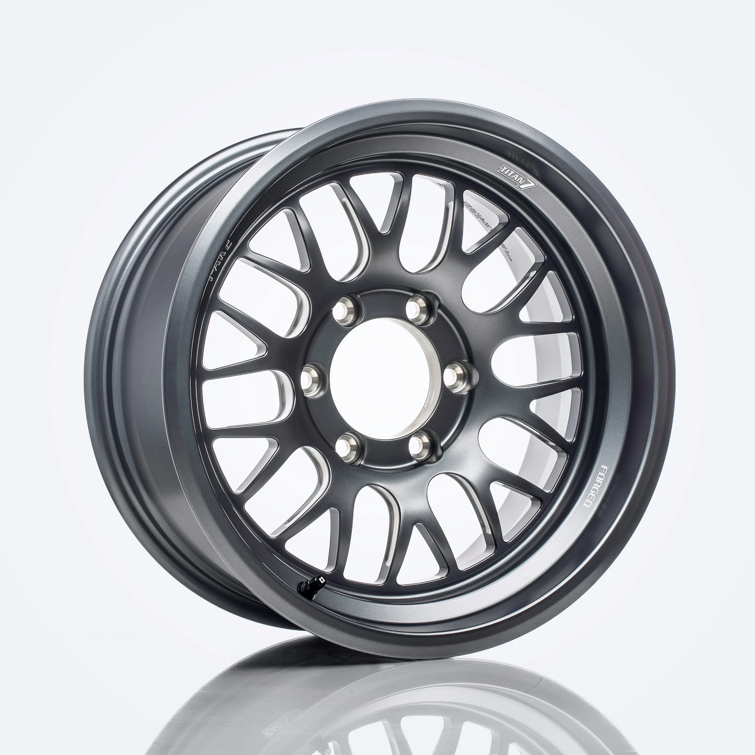 Titan 7 T-AK2e 17x8.5 +5 5x150 110.6 Satin Titanium -TAK2e1785055150110ST