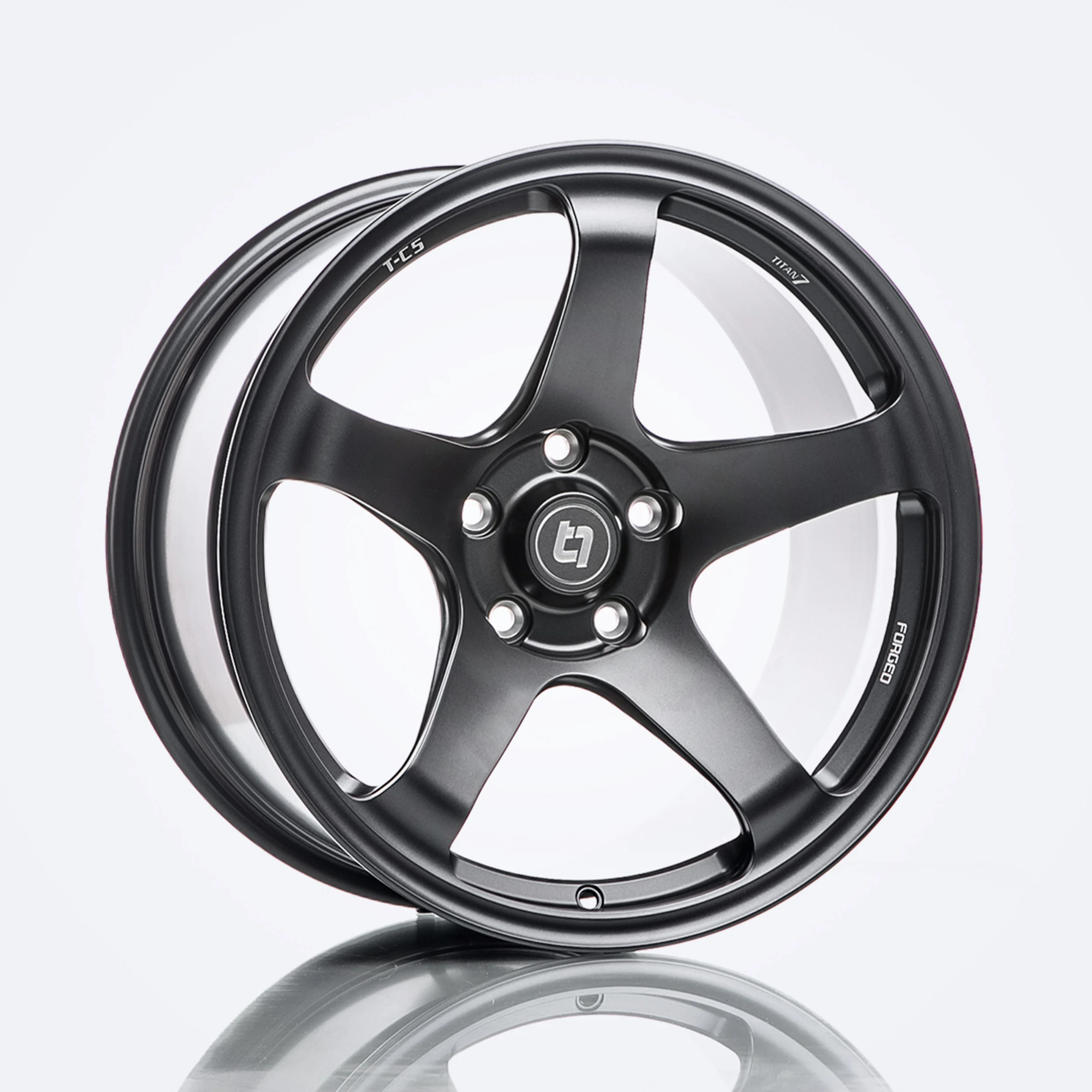 Titan 7 T-C5 20x11 +18 5x112 66.6 Advanced Dark Gunmetal -TC502011018511266DG