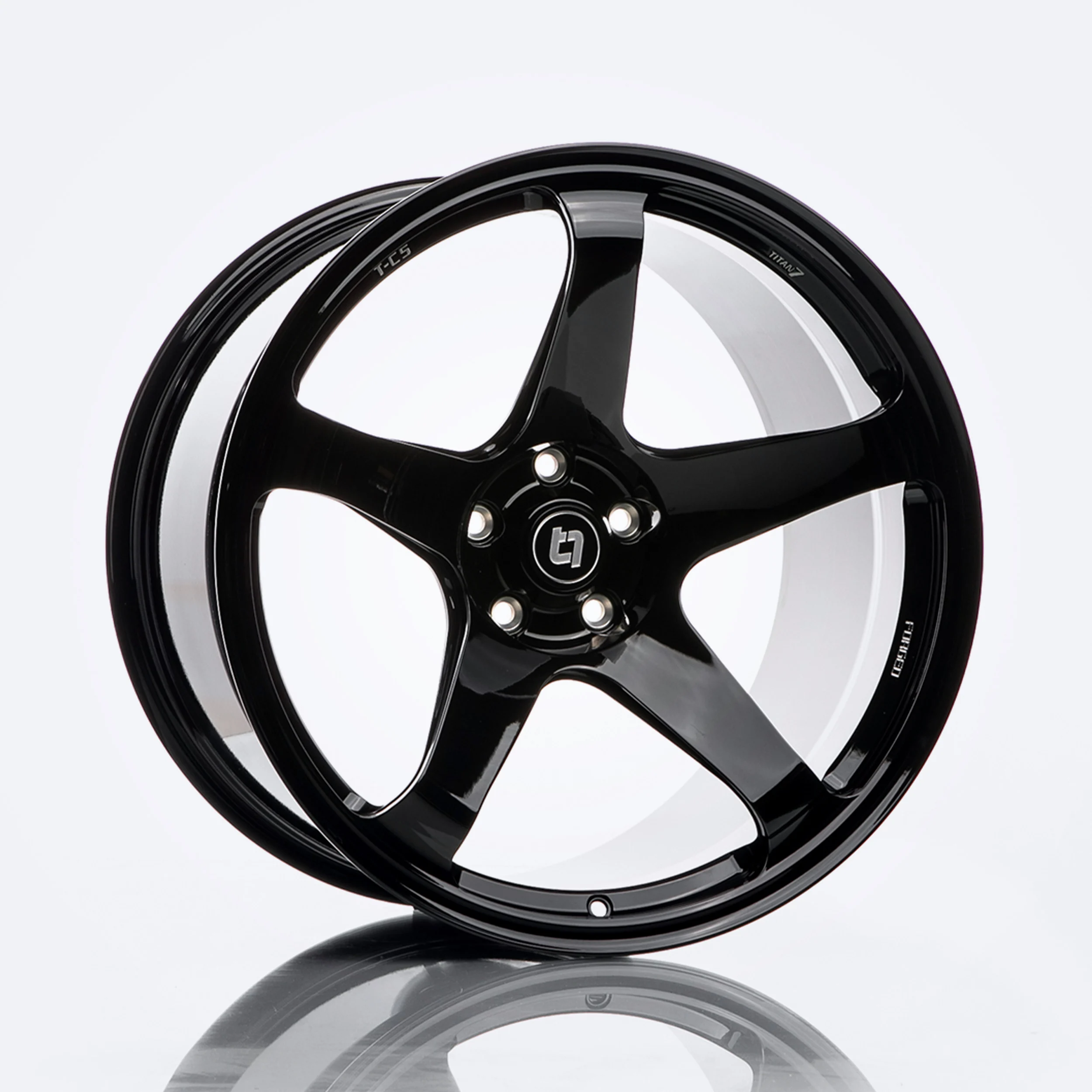 Titan 7 T-C5e 22x10.5 +10 5x112 66.6 Wicked Black -TC5e02210510511266WB