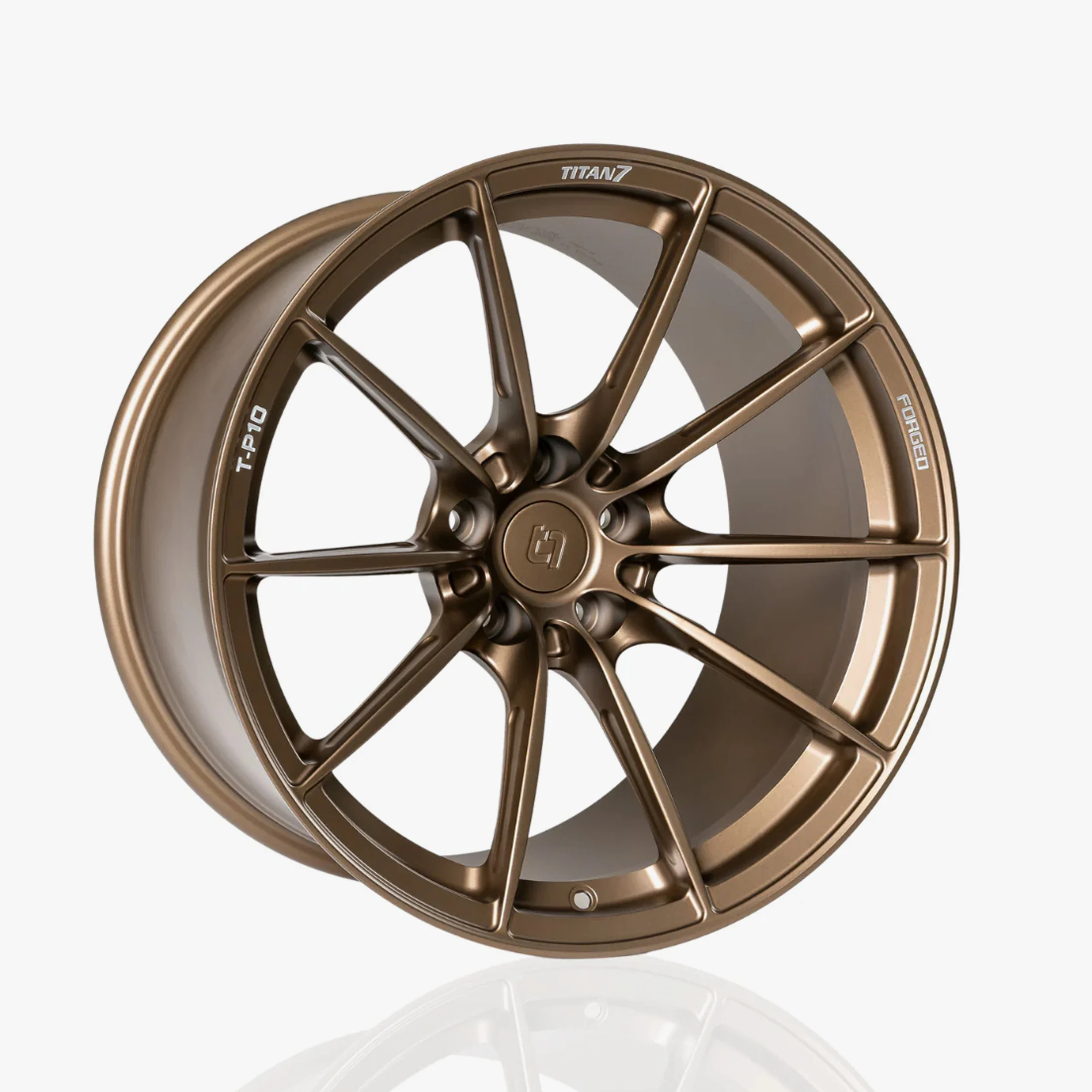 Titan 7 T-P10 18x9.5 +45 5x120 64.1 Techna Bronze -TP101895045512064TB-ACURA