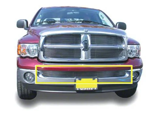 T-REX Grilles Billet Series Lower Bumper Grille Insert for Chrome Bumpers; Polished (03-09 RAM 2500)