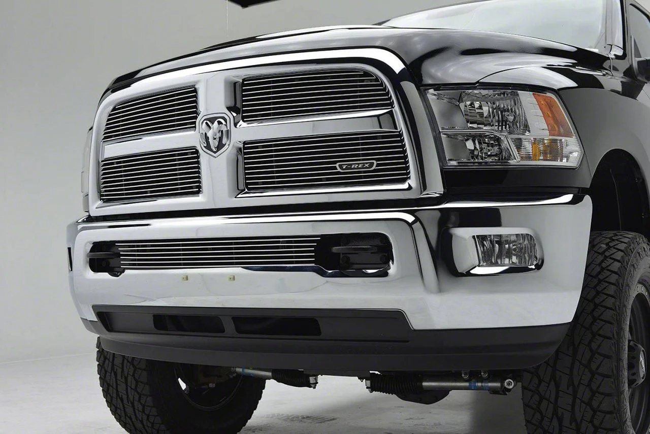 T-REX Grilles Billet Series Lower Bumper Grille Insert; Polished (13-18 RAM 2500, Excluding Power Wagon)