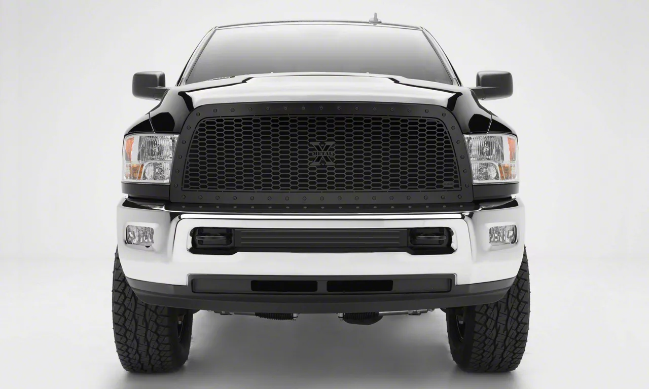 T-REX Grilles Stealth Laser X-Metal Series Upper Replacement Grille; Black (13-18 RAM 2500, Excluding Power Wagon)