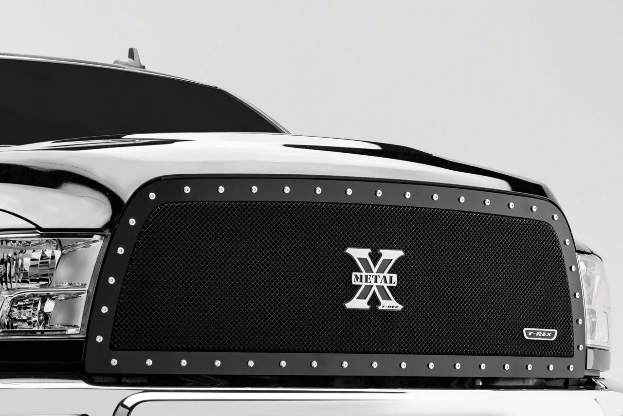 T-REX Grilles X-Metal Series Upper Replacement Grille; Black (13-18 RAM 2500, Excluding Power Wagon)
