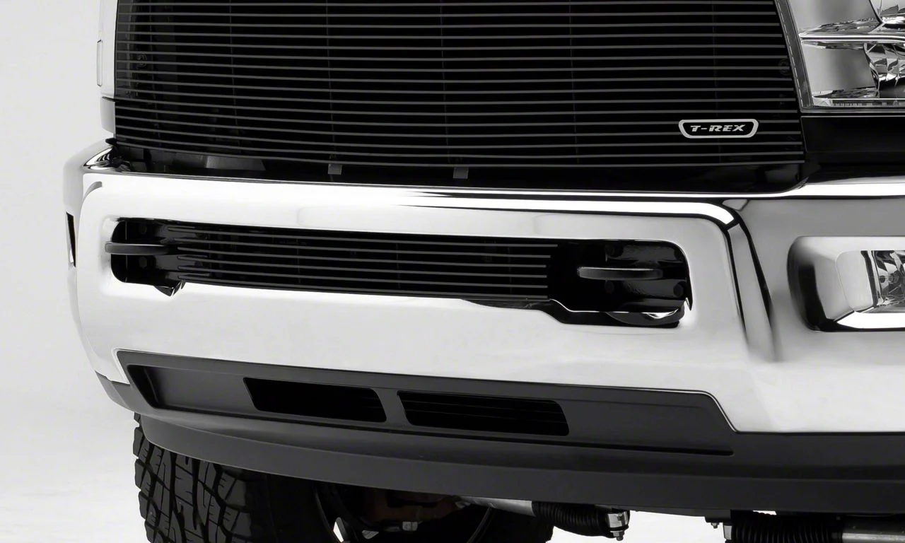 T-REX Grilles Billet Series Lower Bumper Grille Insert; Black (13-18 RAM 3500)