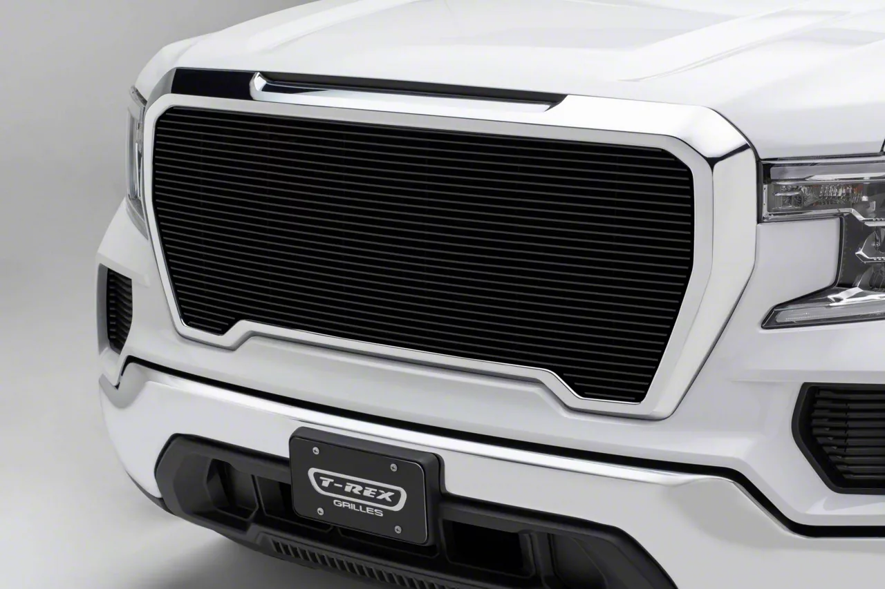 T-REX Grilles Billet Series Upper Grille Insert; Black (19-21 Sierra 1500)