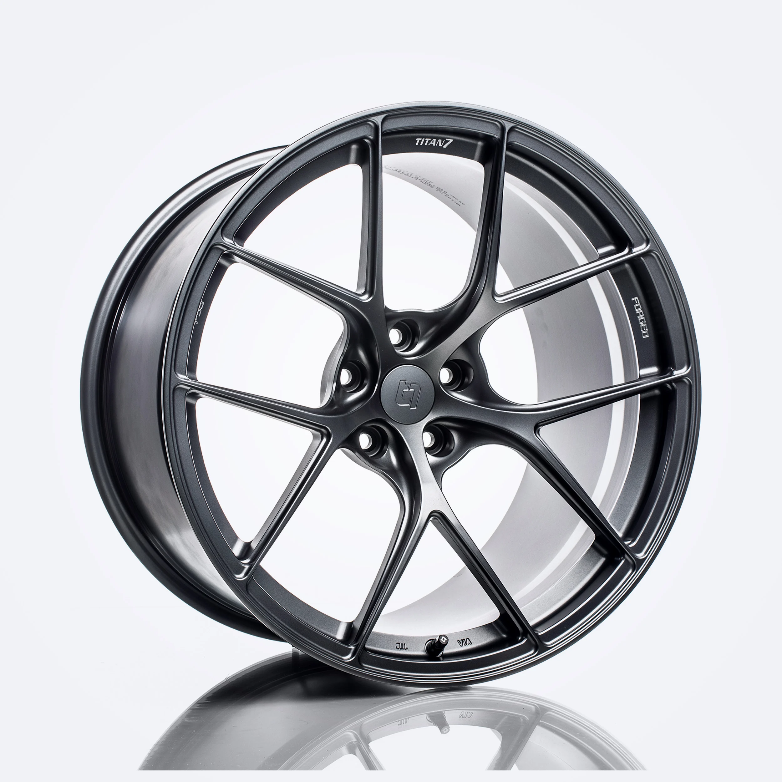 Titan 7 T-S5 20x11 +30 5x112 66.56 Satin Titanium -TS502011030511266ST-BMW