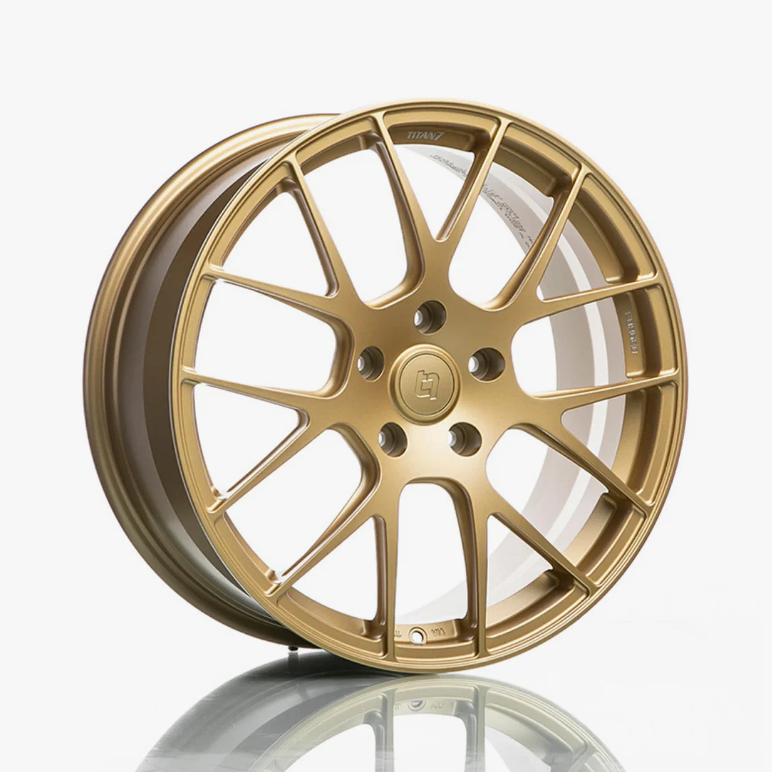 Titan 7 T-S7 20x9 +52 Center Lock Cyber Gold -TS702090052CLCG