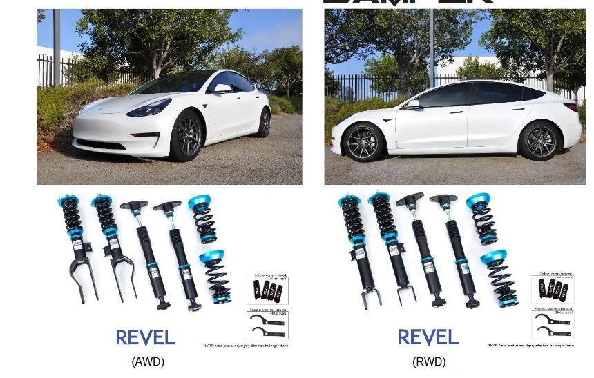 Revel Touring Sports Damper Coilover - Tesla Model 3