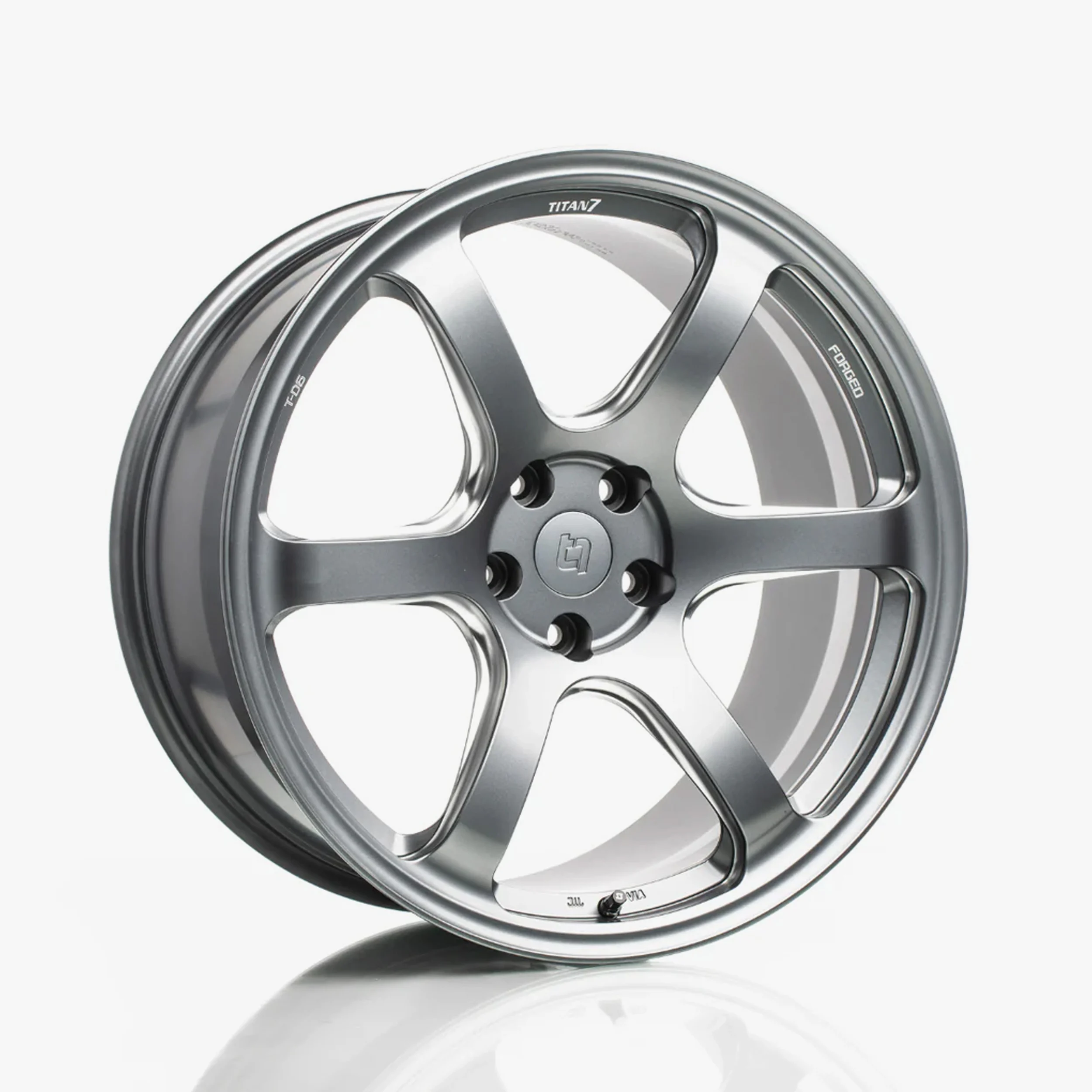 Titan 7 T-D6e 20x9 +35 5x139.7 64.1 Satin Titanium - Rivian -TD6e2090035513964ST