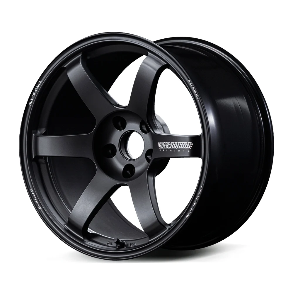 TE37 SAGA S-PLUS 18X8.5 +35 5-114.3 MATTE BLACK