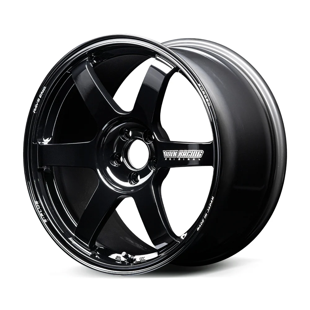 TE37 SAGA S-PLUS 19X10.5 +33 5-112 GLOSS BLACK