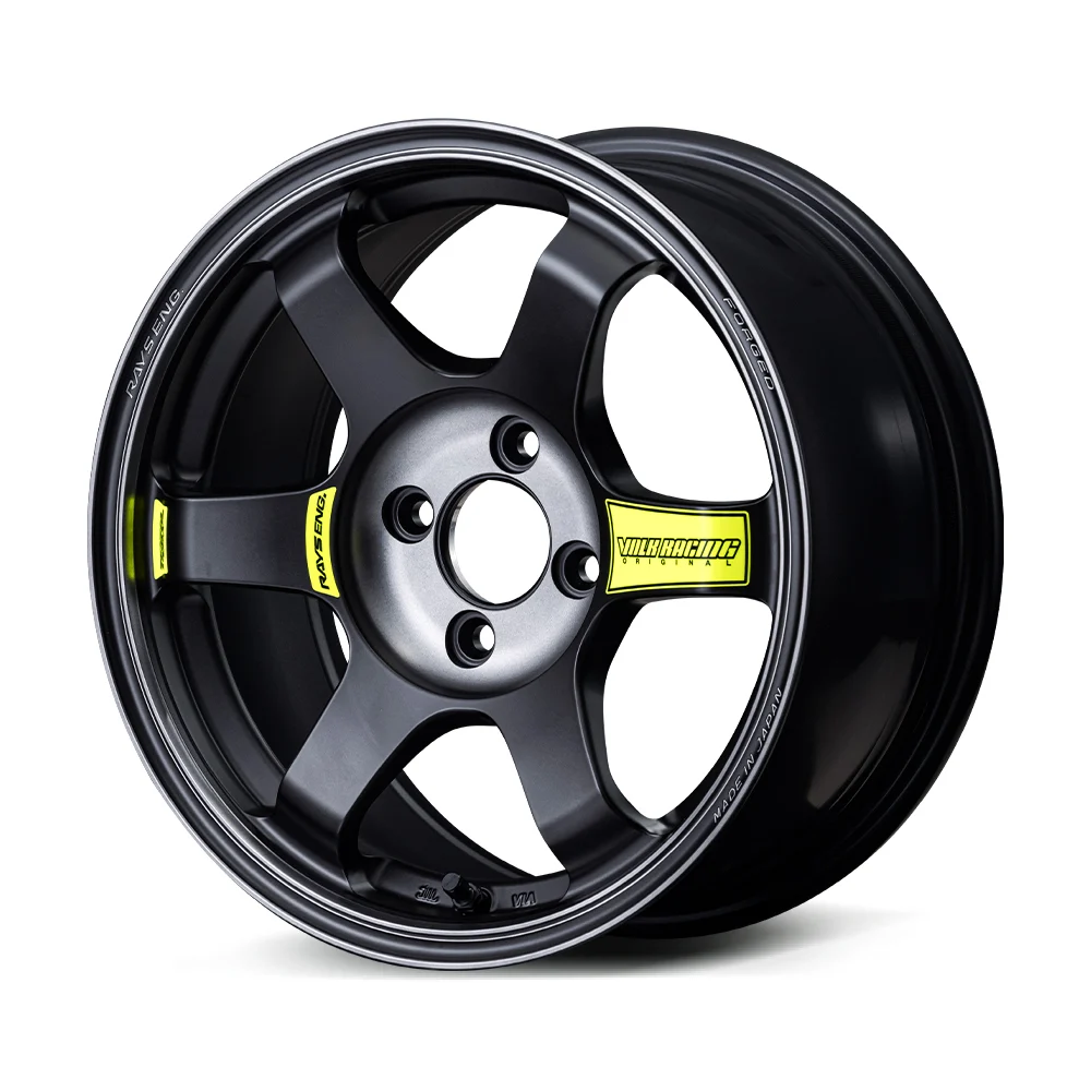 TE37 SAGA SL M-SPEC 15X8.0 +25 4-100 PRESSED BLACK