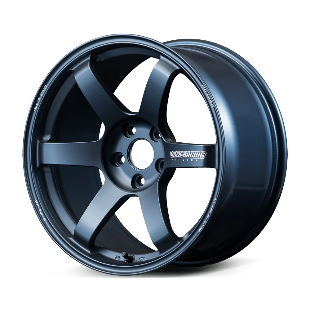 TE37 SAGA S-PLUS 18X9.5 +20 5-112 MATTE BLUE GUNMETAL
