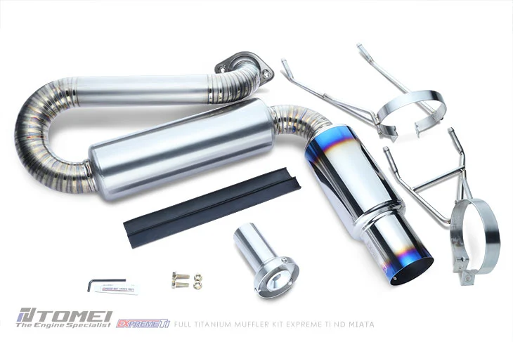 Tomei - FULL TITANIUM MUFFLER KIT EXPREME Ti ND MIATA