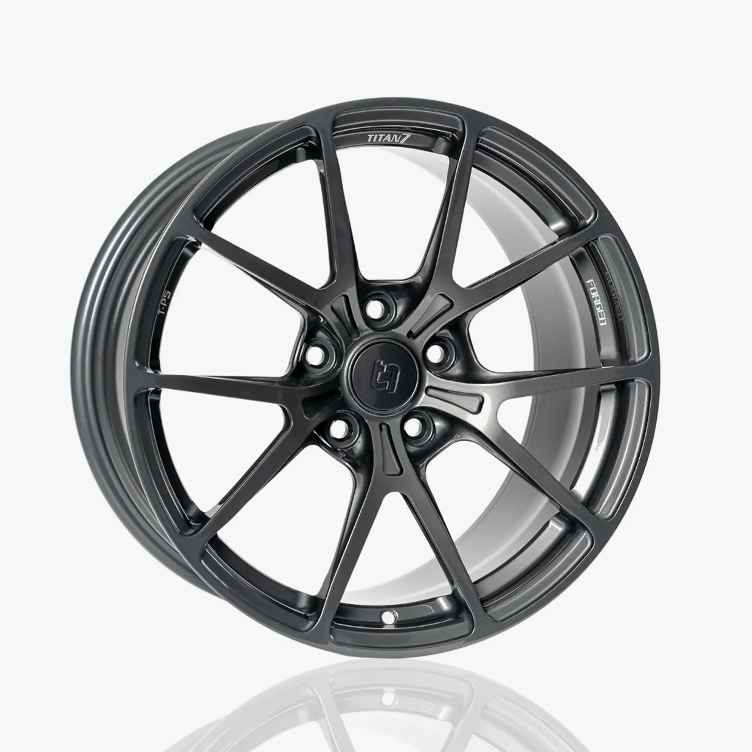 Titan 7 T-P5 18x9.5 +28 5x114.3 73 Advanced Dark Gunmetal -TP501895028511473DG