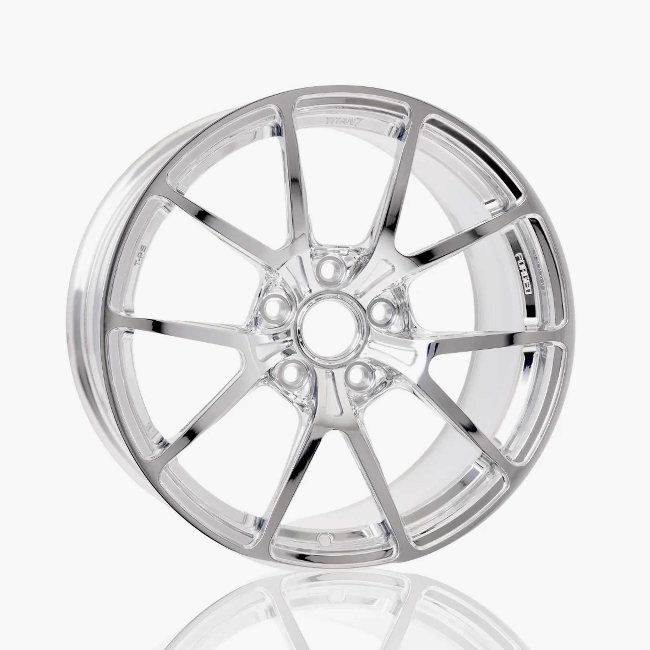 Titan 7 T-P5 20x9.5 +11 5x112 66.6 Polished Clear -TP502095011511266PC