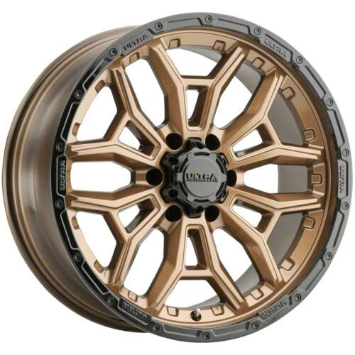 Ultra Wheels Warmonger 6 Bronze 6-Lug Wheel; 17x9; -12mm Offset (07-14 Yukon)