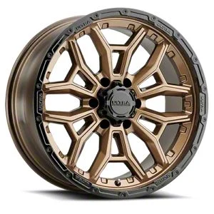 Ultra Wheels Warmonger 6 Bronze 6-Lug Wheel; 17x9; 12mm Offset (15-20 Tahoe)