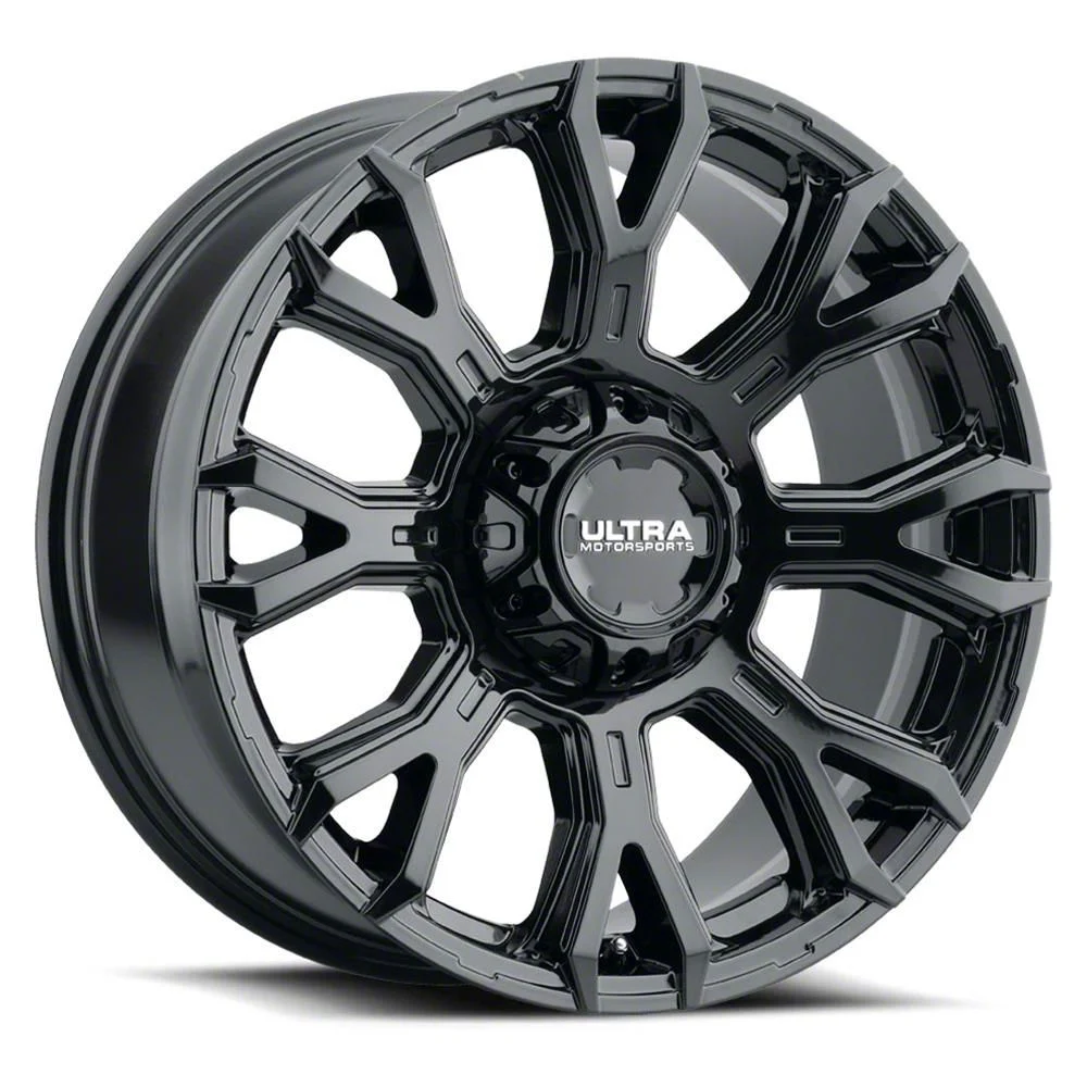 Ultra Wheels Scorpion Gloss Black 6-Lug Wheel; 20x9; 18mm Offset (15-20 Yukon)
